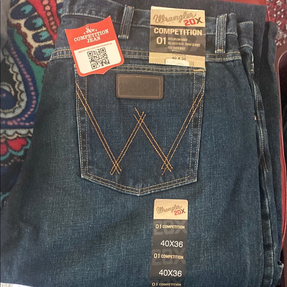Wrangler Men's Blue Jeans